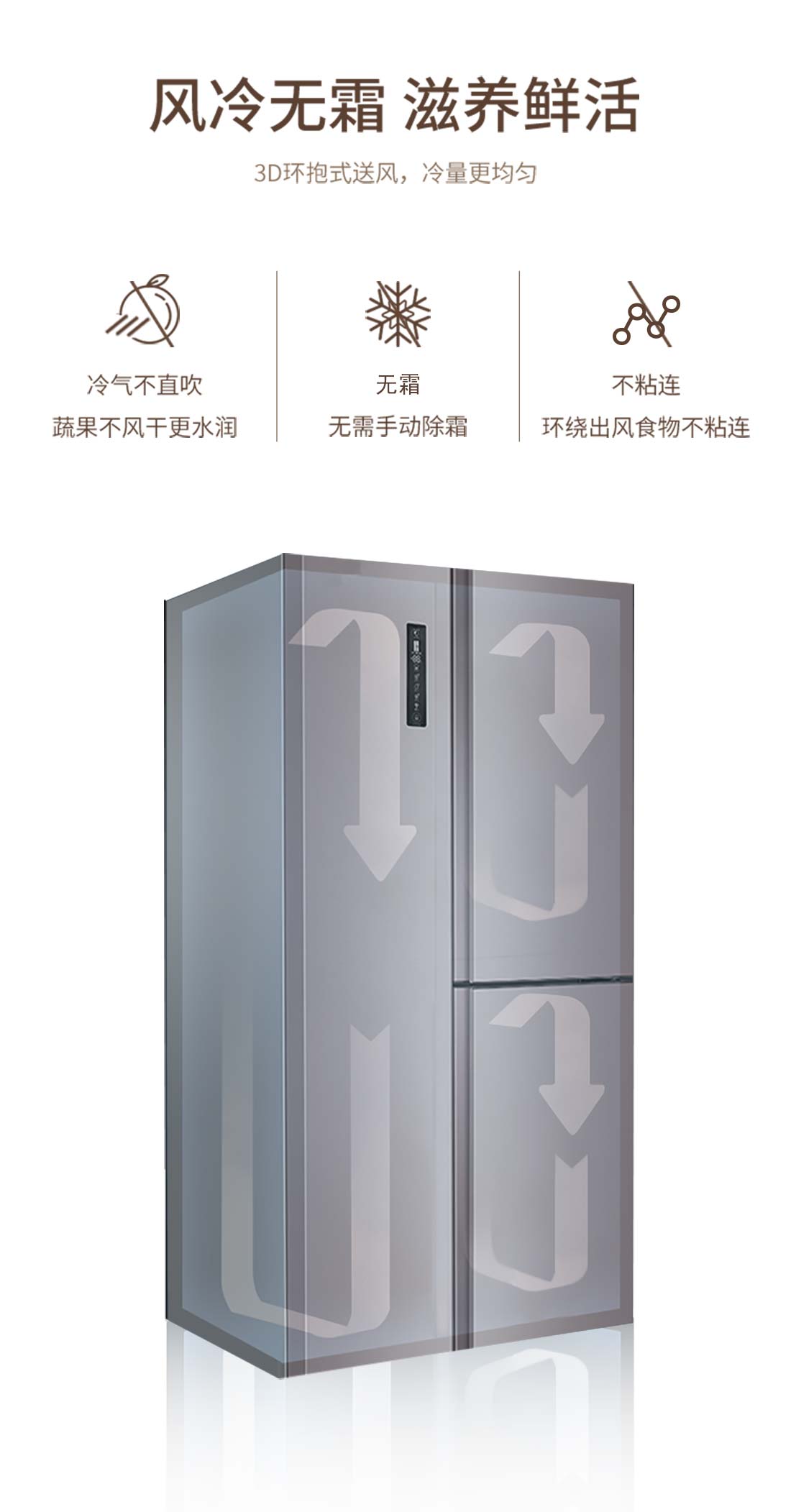 對開(kāi)門(mén)冰箱BCD-500WIPDC